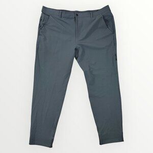 Russell Athletic Mens Tapered Stretch Athleisure Golf Travel Joggers Pants Grey